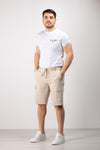 BERMUDA UOMO PANTALACCIO CON TASCONI PUNTO MILANO MADE IN ITALY