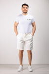 BERMUDA UOMO PANTALACCIO 2 PINCES JERSEY PUNTO MILANO