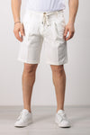 BERMUDA UOMO PANTALACCIO 2 PINCES JERSEY PUNTO MILANO