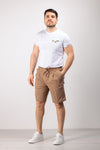 BERMUDA UOMO PANTALACCIO 2 PINCES JERSEY PUNTO MILANO