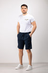 BERMUDA UOMO PANTALACCIO 2 PINCES JERSEY PUNTO MILANO