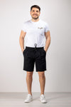 BERMUDA UOMO PANTALACCIO 2 PINCES JERSEY PUNTO MILANO