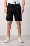 BERMUDA UOMO PANTALACCIO 2 PINCES JERSEY PUNTO MILANO