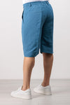 BERMUDA UOMO SARTORIALE LINO PANTALACCIO TASCA AMERICA