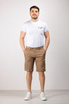 MEN'S TAILORED BERMUDA SHORTS AMERICAN POCKET PARACHUTE CANVAS