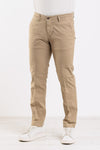 PANTALONE UOMO TASCA AMERICA CHINO BASIC GABARDINE MADE IN ITALY