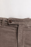 PANTALONE UOMO VELLUTO ARMATURATO TASCA AMERICA SLIM MADE IN ITALY