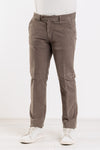 PANTALONE UOMO VELLUTO ARMATURATO TASCA AMERICA SLIM MADE IN ITALY