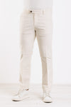 PANTALONE UOMO VELLUTO ARMATURATO TASCA AMERICA SLIM MADE IN ITALY