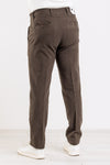 PANTALONE UOMO VELLUTO ARMATURATO CON ELASTICO IN VITA MADE IN ITALY