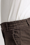 PANTALONE UOMO VELLUTO ARMATURATO CON ELASTICO IN VITA MADE IN ITALY