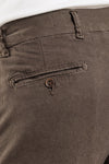 PANTALONE UOMO VELLUTO ARMATURATO CON ELASTICO IN VITA MADE IN ITALY