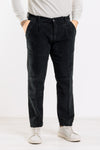 PANTALONI UOMO VELLUTO 500 RIGHE CON PINCES ELASTICO IN VITA MADE IN ITALY