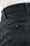 PANTALONI UOMO VELLUTO 500 RIGHE CON PINCES ELASTICO IN VITA MADE IN ITALY