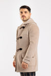 GIACCONE UOMO MONTGOMERY CON CAPPUCCIO CAPPOTTO MADE IN ITALY