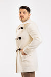 GIACCONE UOMO MONTGOMERY CON CAPPUCCIO CAPPOTTO MADE IN ITALY