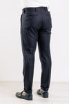 PANTALONE UOMO SARTORIALE TASCA AMERICA PINCES MADE IN ITALY ELEGANTE