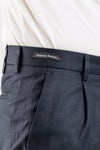 PANTALONE UOMO SARTORIALE TASCA AMERICA PINCES MADE IN ITALY ELEGANTE