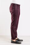 PANTALONE UOMO SARTORIALE TASCA AMERICA PINCES MADE IN ITALY ELEGANTE