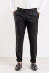 PANTALONE UOMO SARTORIALE TASCA AMERICA PINCES MADE IN ITALY ELEGANTE