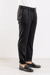 PANTALONE UOMO SARTORIALE TASCA AMERICA PINCES MADE IN ITALY ELEGANTE