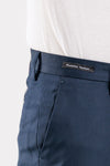 PANTALONE UOMO SARTORIALE MADE IN ITALY ELEGANTE SLIM COMFORT