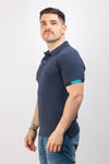 POLO À MANCHES COURTES POUR HOMMES SHOCKLY SMART PULL EN COTON PIQUÉ