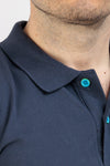 POLO À MANCHES COURTES POUR HOMMES SHOCKLY SMART PULL EN COTON PIQUÉ