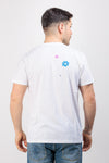 T-SHIRT UOMO MANICA CORTA SHOCKLY HAND FLOWER GIROCOLLO COTONE
