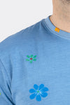 T-SHIRT UOMO MANICA CORTA SHOCKLY HAND FLOWER GIROCOLLO COTONE