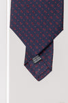 CRAVATE HOMME MOTIF PAISLEY 100 % SOIE FABRIQUÉE EN ITALIE CVT011