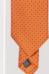 MEN'S MICRO PATTERN TIE 100% SILK MADE IN ITALY CVT024