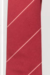 CRAVATE HOMME À MOTIF RAYÉ 100% SOIE FABRIQUÉE EN ITALIE CVT028