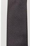 CRAVATE POUR HOMME À MICRO-MOTIFS 100 % SOIE FABRIQUÉE EN ITALIE CVT040