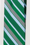 MEN'S TIE WITH STRIPED PATTERN 100% SILK MADE IN ITALY CVT039