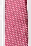 CRAVATE HOMME FANTAISIE 100% SOIE FLEURS FABRIQUÉE EN ITALIE CVT005