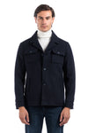 MANTEAU COURT COL CHEMISE BCP544