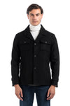 MANTEAU COURT COL CHEMISE BCP544
