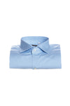 SOLID COLOR ELASTIC SHIRT FRENCH COLLAR MCA140S