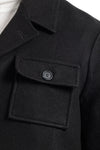 MANTEAU COURT COL CHEMISE BCP544